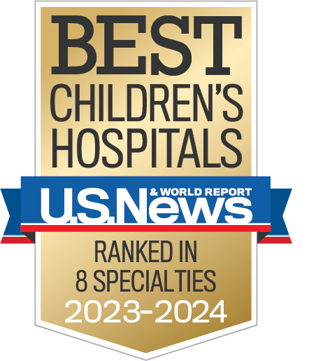 Best Children's Hospital - U.S. News & World Report - Ranked in 10 Specialties 2021-22